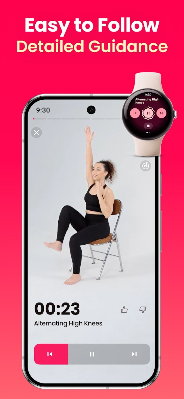 LazyFit: Chair Yoga & Pilates Resimleri