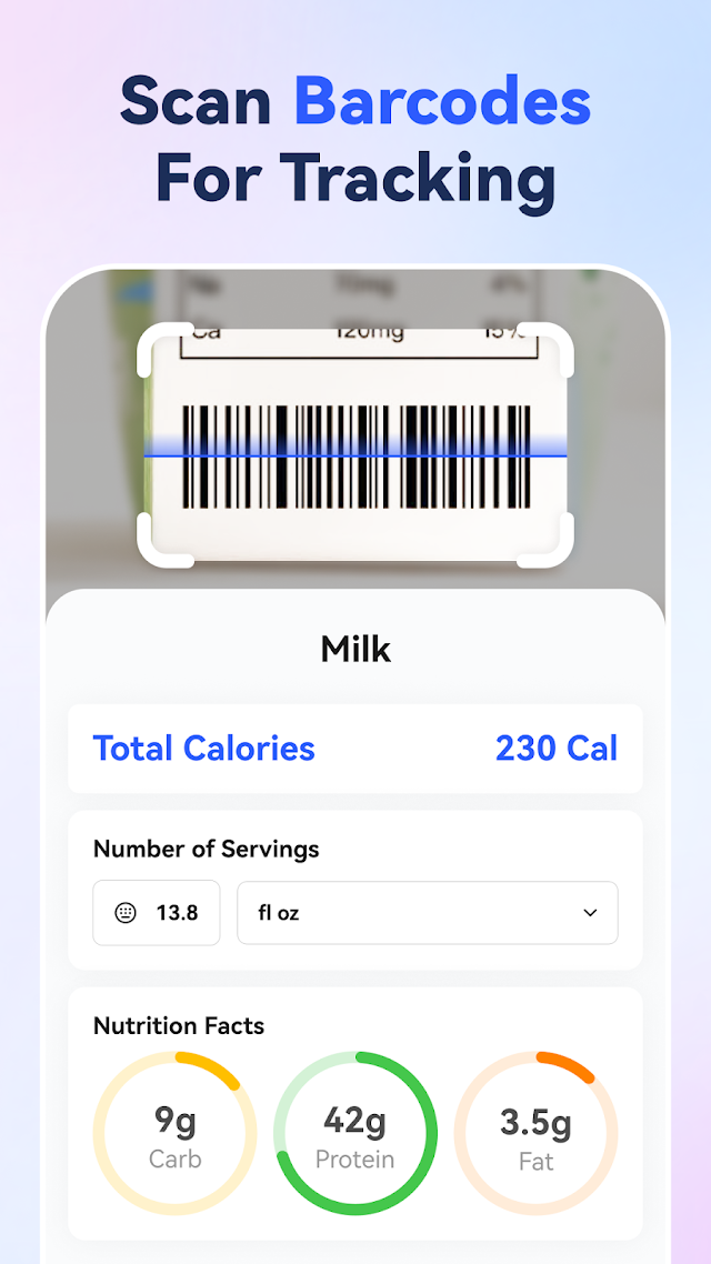 AI Calorie Counter - Appediet Resimleri
