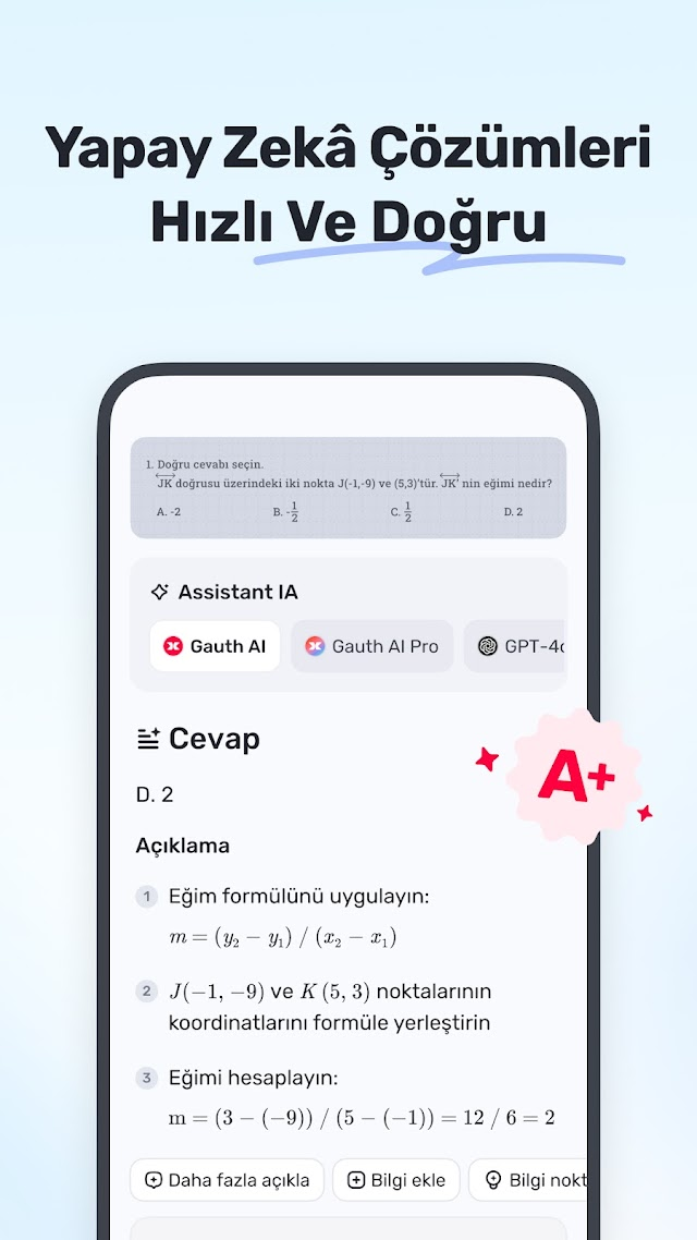 Gauth: AI Eğitim Asistanı Resimleri