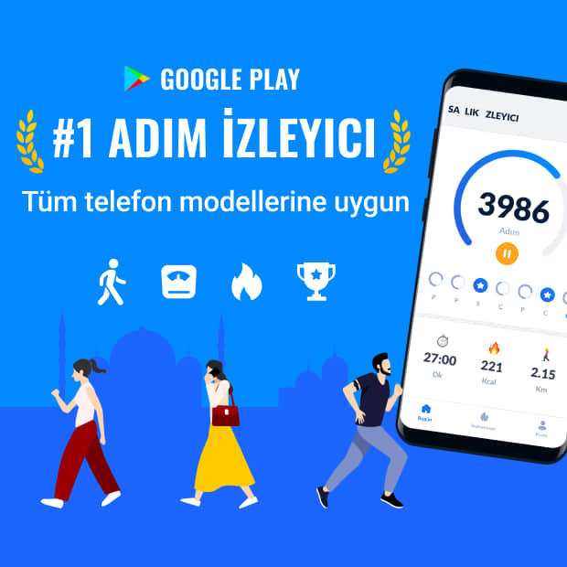 Adım İzleyici - Adım Sayar Resimleri