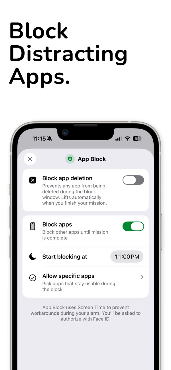 PushClock - Loud Alarm Clock Resimleri