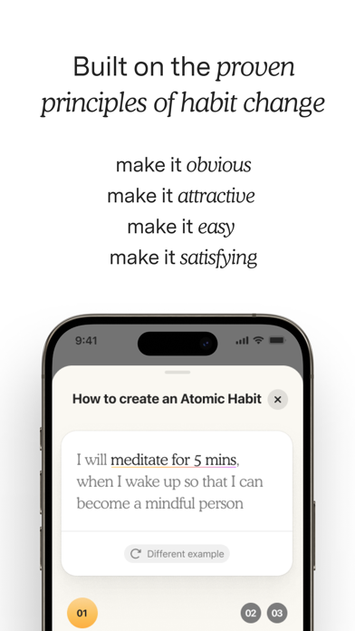 Atoms - from Atomic Habits Resimleri
