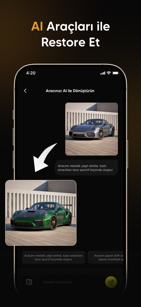 CarMod - Car modification AI Resimleri