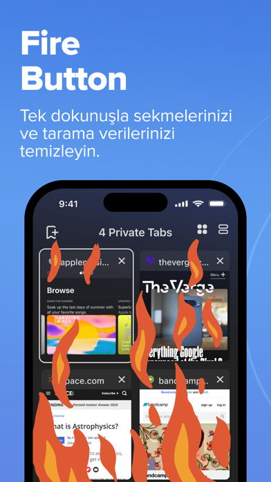 DuckDuckGo, optional Duck.ai Resimleri