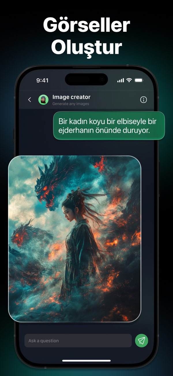 Yapay Zeka Botu Türkçe Resimleri