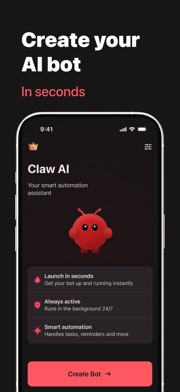 ClawAI - Personal AI Assistant Resimleri