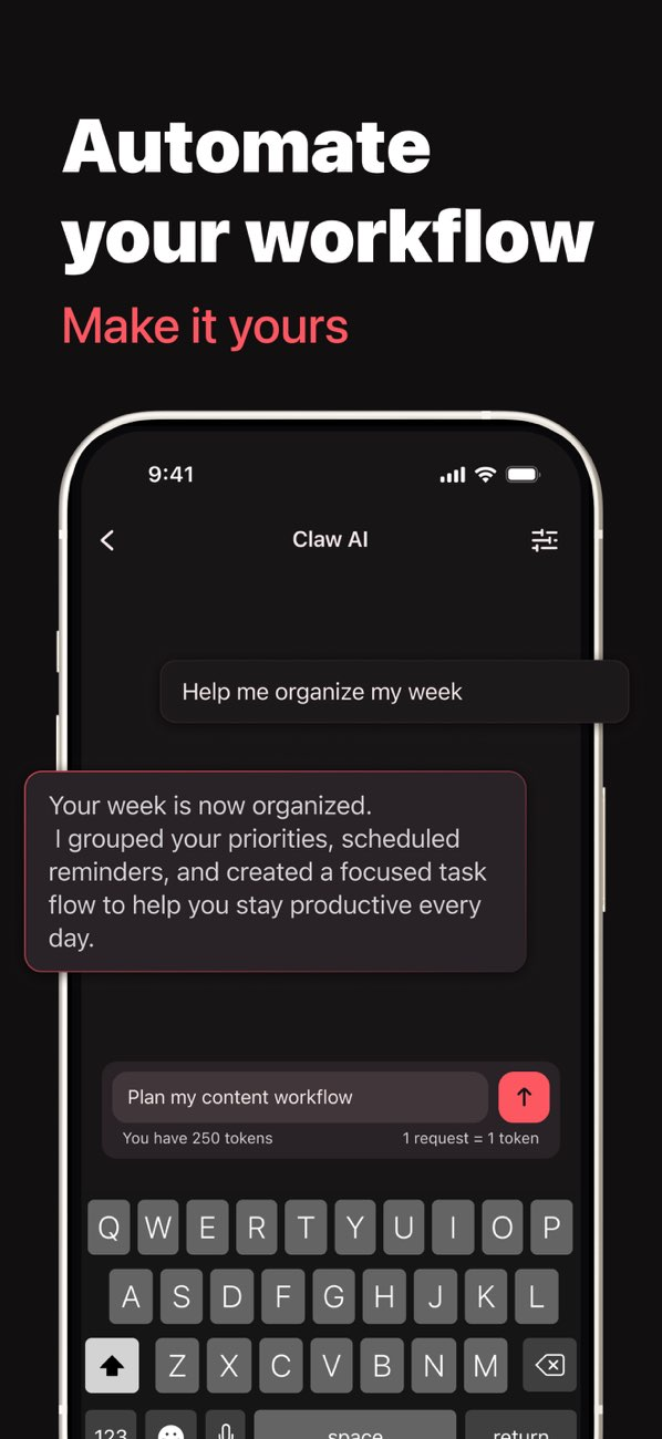 ClawAI - Personal AI Assistant Resimleri