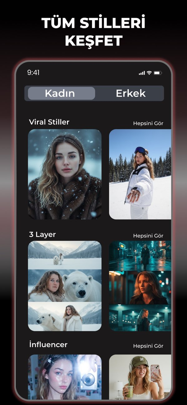 FaceAI: Yapay Zeka Fotoğraf AI Resimleri