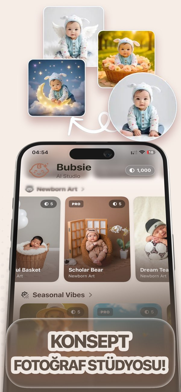 Bubsie · AI Bebek Stüdyosu Resimleri