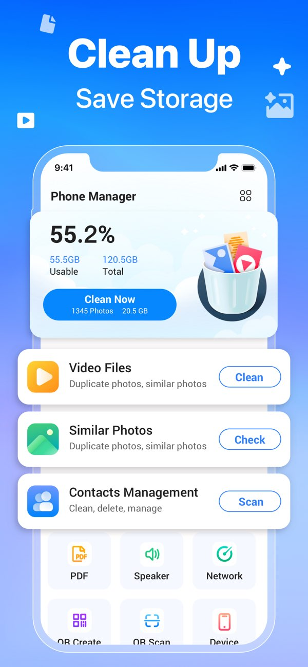 AI Cleaner : Clean Storage Resimleri