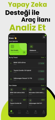 AutoLens: AI Araç Analizi Resimleri