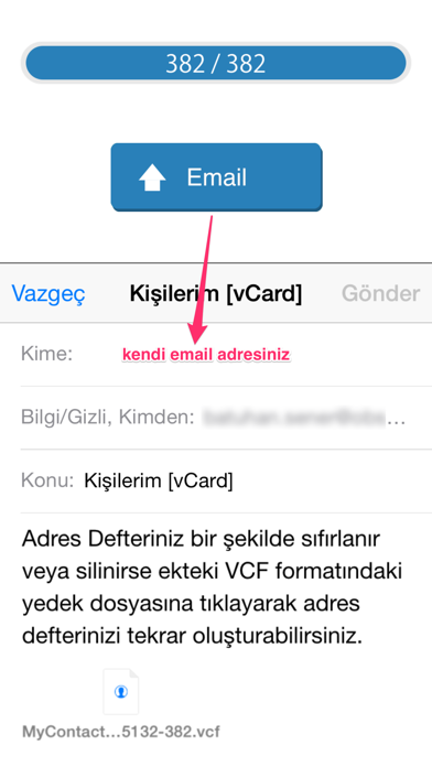 My Contacts Backup Resimleri