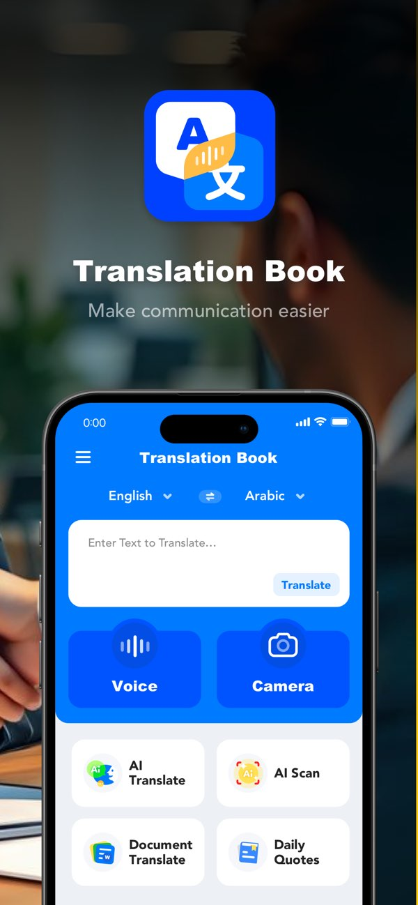 Translation Book:AI Translator Resimleri