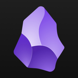 iPhone & iPad Obsidian - Connected Notes ikonu