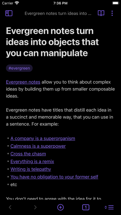 Obsidian - Connected Notes Resimleri