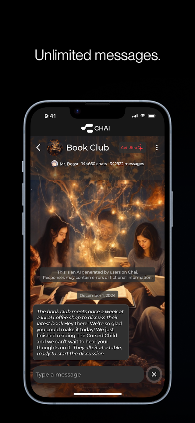 Chai: Chat AI Platform Resimleri