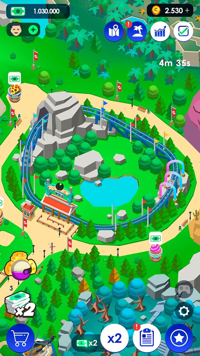 Idle Theme Park Tycoon Resimleri