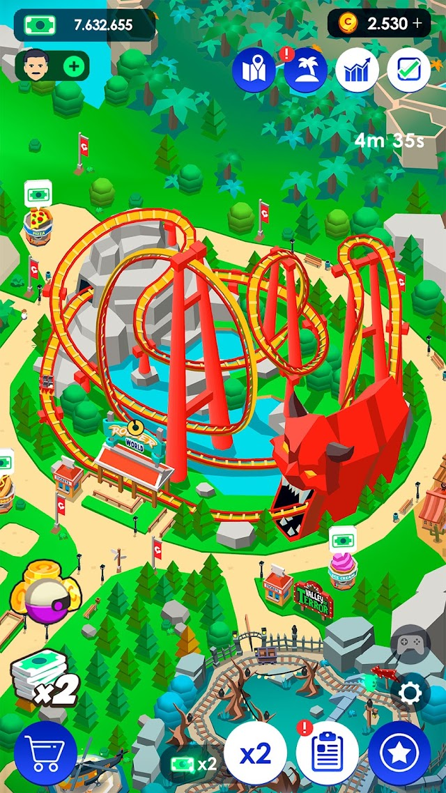 Idle Theme Park Tycoon Resimleri