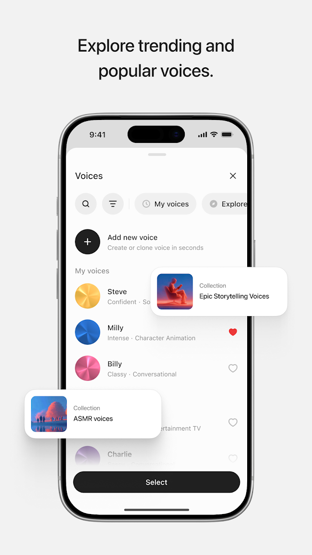 ElevenLabs: AI Voice Generator Resimleri