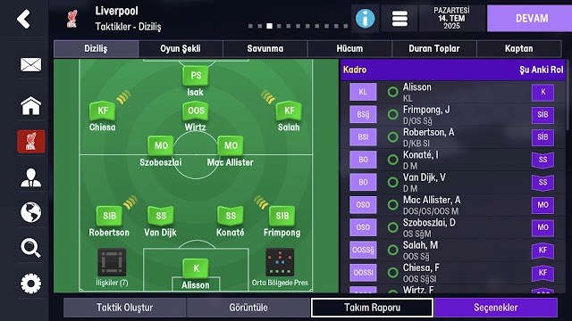 Football Manager 26 Mobile Resimleri