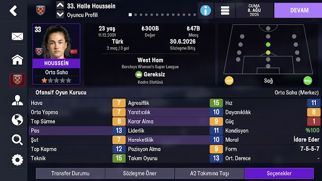 Football Manager 26 Mobile Resimleri