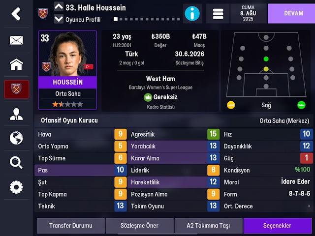 Football Manager 26 Mobile Resimleri
