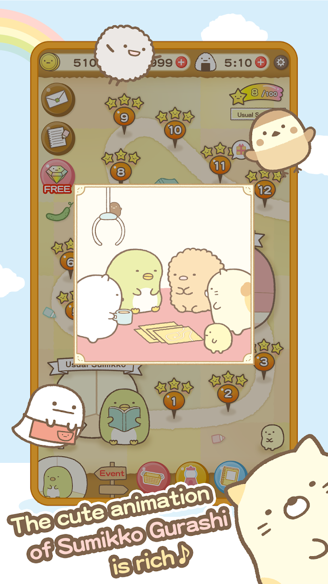 Sumikko gurashi-Puzzling Ways Resimleri