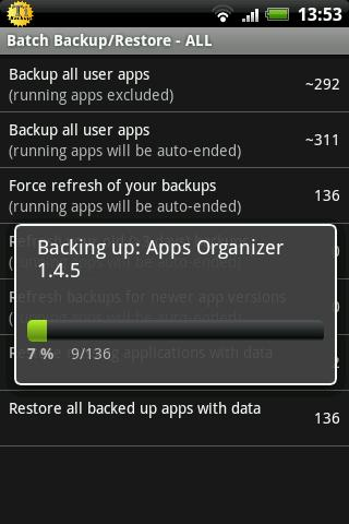 Titanium Backup (root needed) Resimleri