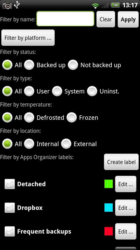 Titanium Backup (root needed) Resimleri