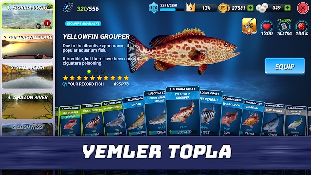 Fishing Clash: Spor Simülatörü Resimleri