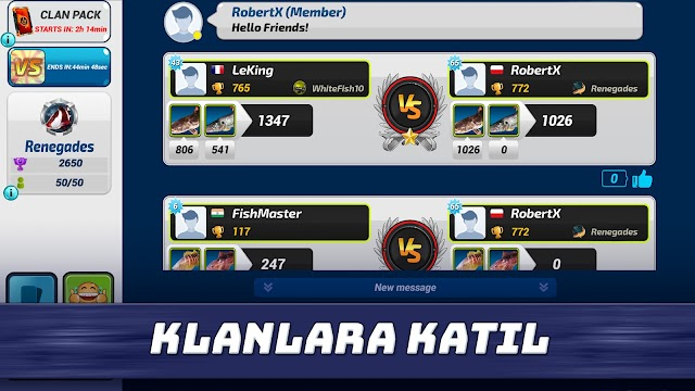 Fishing Clash: Spor Simülatörü Resimleri