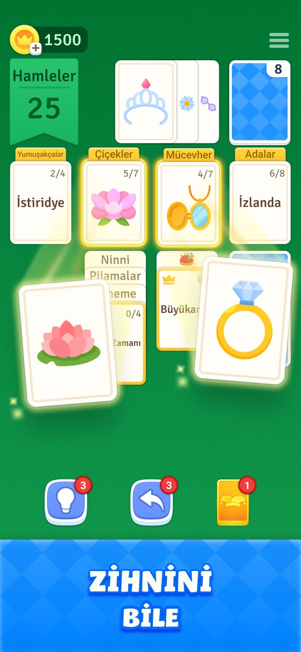 Solitaire Associations Journey Resimleri