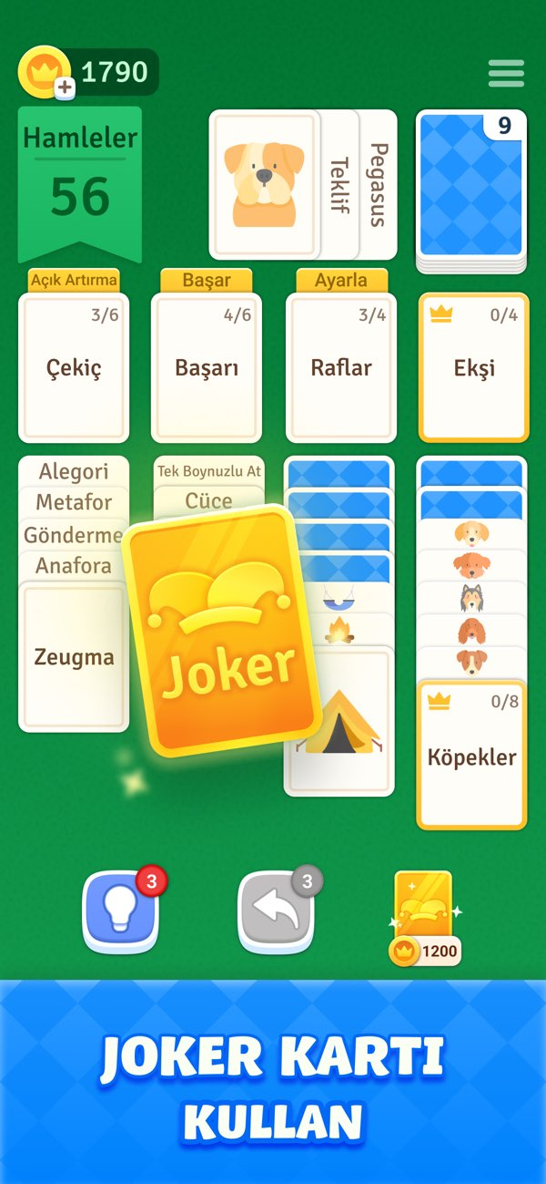 Solitaire Associations Journey Resimleri