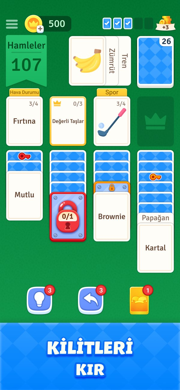 Solitaire Associations Journey Resimleri