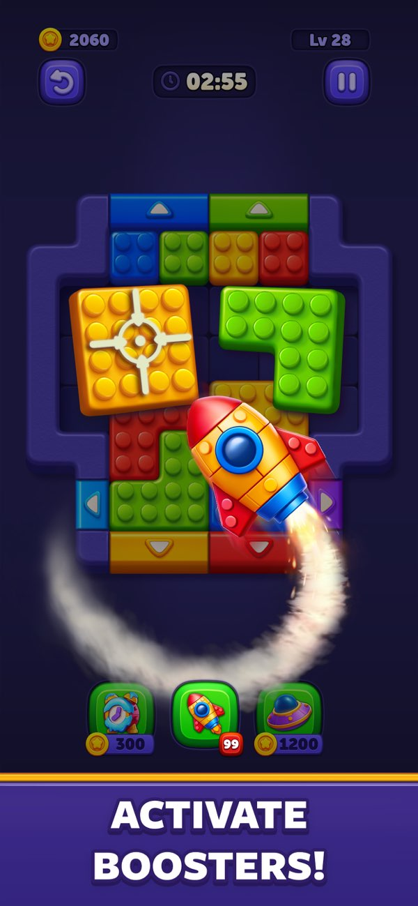 Block Out! - Color Sort Puzzle Resimleri