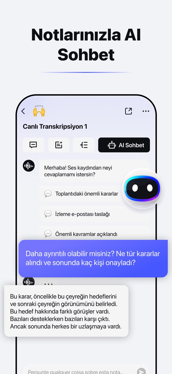 HiNoter - AI Not Tutucu Resimleri