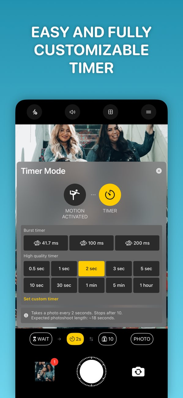 Lens Buddy - Self Timer Camera Resimleri