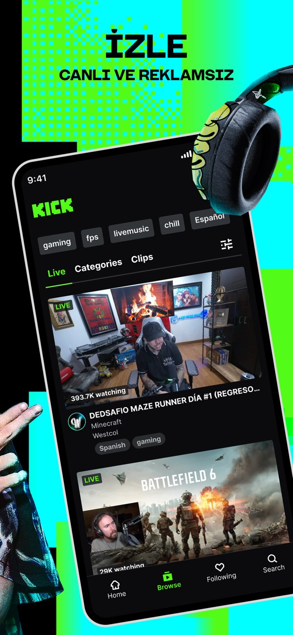 Kick - Live Streaming Resimleri