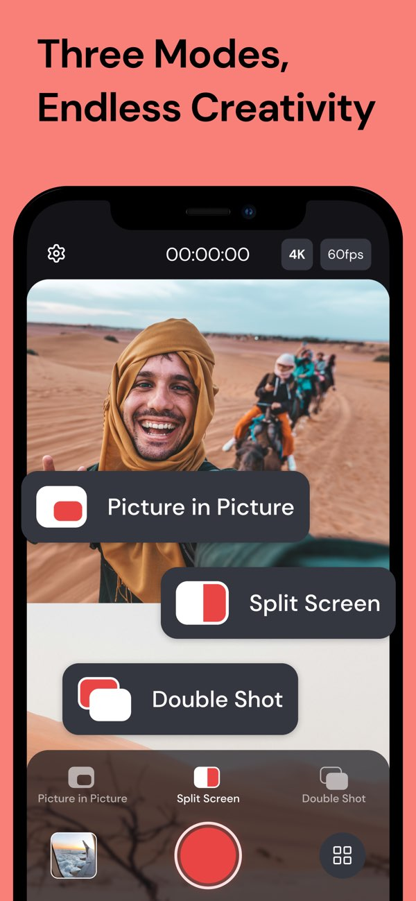 DoubleTake - Multicam video Resimleri