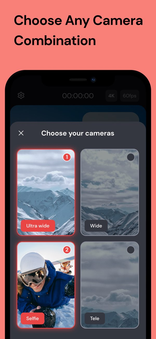 DoubleTake - Multicam video Resimleri