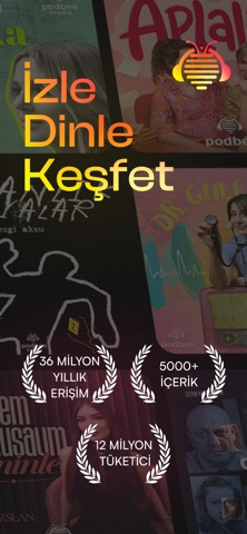 Podbee: Podcast & Video Resimleri