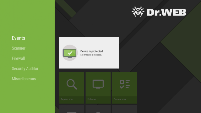 Dr.Web Security Space Resimleri