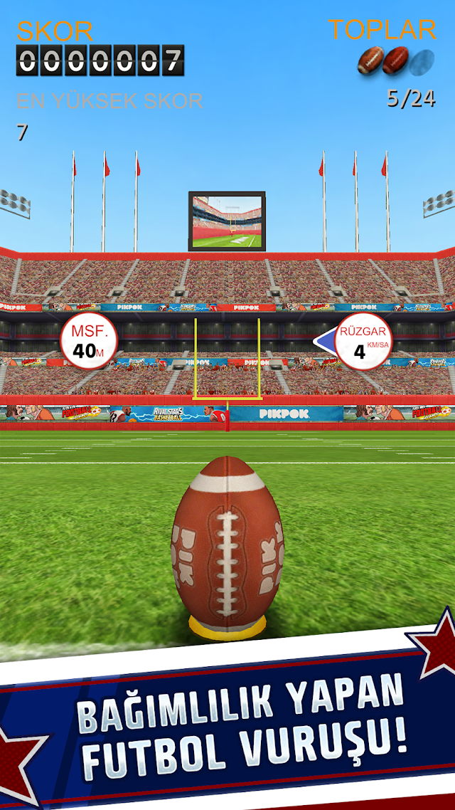 Flick Kick Field Goal Kickoff Resimleri