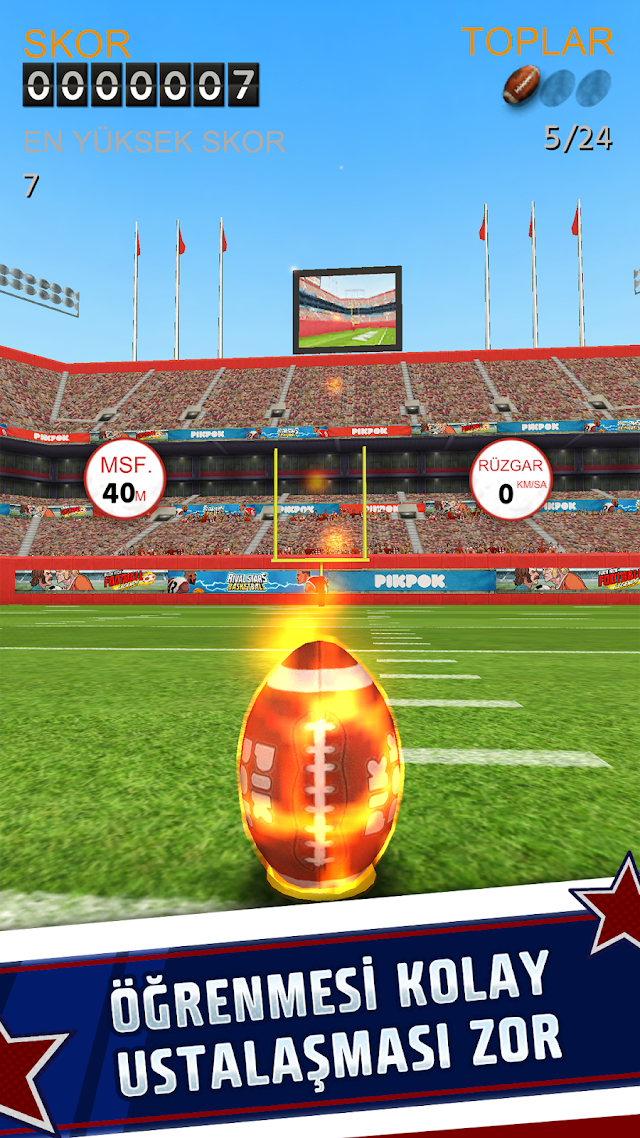 Flick Kick Field Goal Kickoff Resimleri