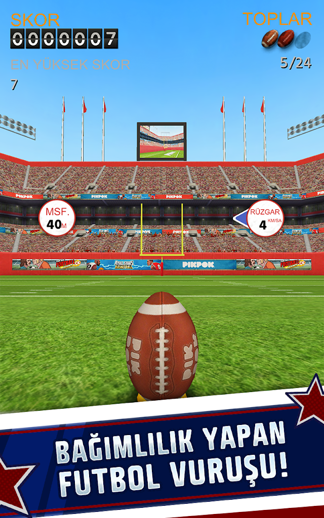 Flick Kick Field Goal Kickoff Resimleri