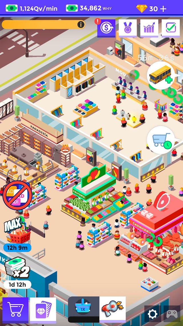 Idle Supermarket Tycoon-Shop Resimleri
