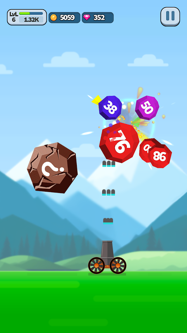 Ball Blast Cannon blitz mania Resimleri