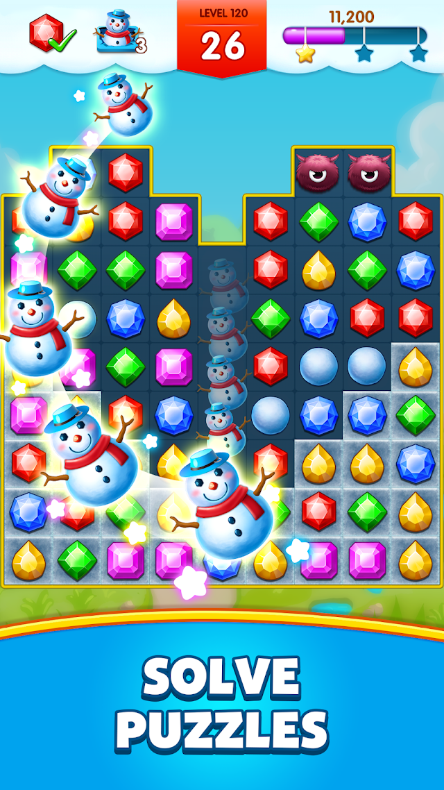 Jewels Legend - Match 3 Puzzle Resimleri
