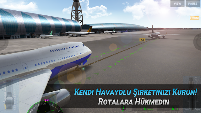 Airline Commander: Uçuş Oyunu Resimleri