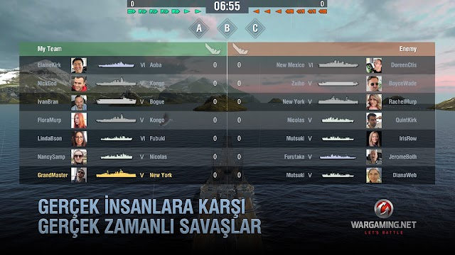 World of Warships Blitz Resimleri